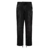 Balmain Zipped Detailed Denim Trousers In Black