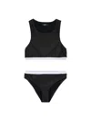 Balmain Logo-print Bikini In Multicolour