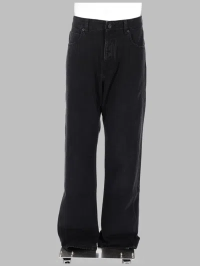 Balmain Tailored Pants Featuring Belt Loops And Pockets In Black