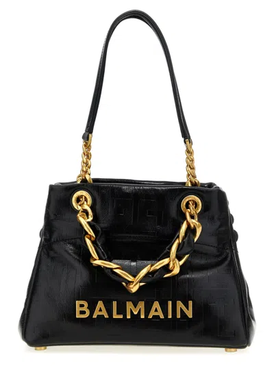 Balmain Black 1945 Soft Tote