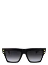 Balmain B-i Acetate Rectangle Sunglasses