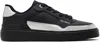 Balmain B-court Flip Sneakers In Black