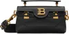 Balmain Black B-buzz 19 Bag In 0pa Noir