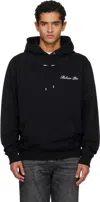 Balmain Men ' Signature' Hoodie In Black