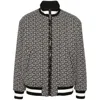 Balmain Printed Bomber Jacket - Men's - Viscose/cupro