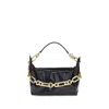 Balmain Sync Shoulder Bag In Black