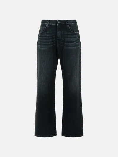 Balmain Black Cotton Jeans
