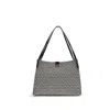 Balmain Medium Tote Bag Double Handles Geometric Pattern