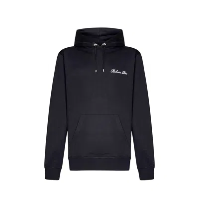 Balmain Black Cotton Sweatshirt