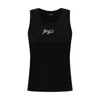 Balmain Black Cotton T-shirt In Black