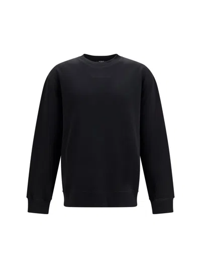 Balmain Black Crew Neck Sweatshirt
