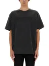 Balmain Oversized Logo T-shirt In Black