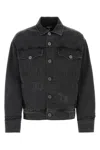 Balmain Worn-effect Denim Jacket