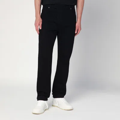 BALMAIN BALMAIN BLACK DENIM JEANS
