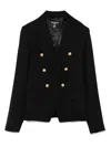 Balmain Black Jacket By  Kids In Black