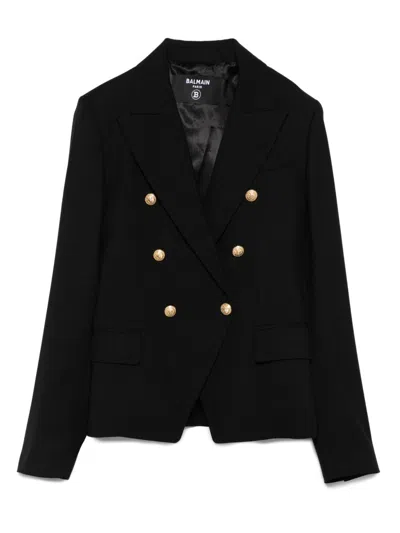 Balmain Black Jacket By  Kids