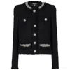 Balmain Embroidered Tweed Jacket