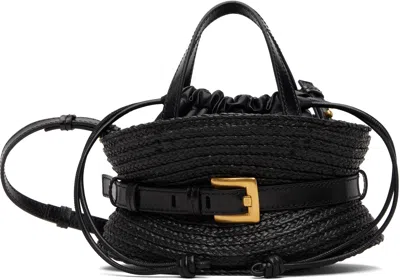 Balmain Black Mini Shuffle Bag