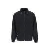 Balmain Nylon Logo Jacket Men In Black