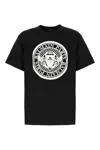 BALMAIN BLACK OVERSIZE COTTON T-SHIRT