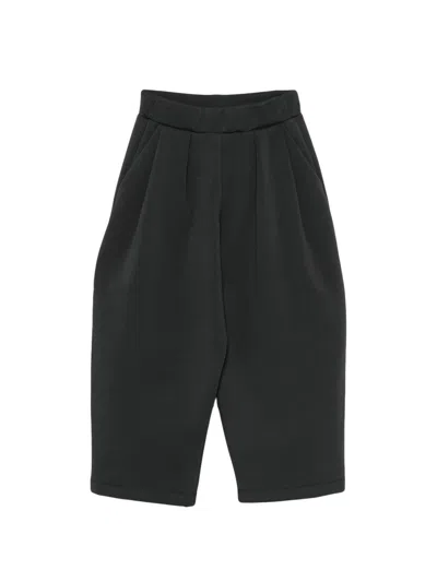 Balmain Kids' Black Pants With Logo Print