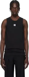 Balmain Top - Negro In Eab Noir/blanc
