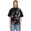 Balmain Flower T-shirt In Transparent