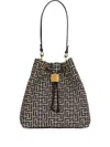 Balmain Brunello Cucinelli Openwork Knit Top With Sequins In Multi