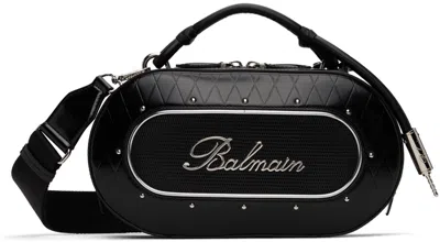 BALMAIN BLACK RADIO BAG