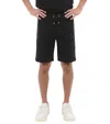 Balmain Black Solid Regular Shorts In Black