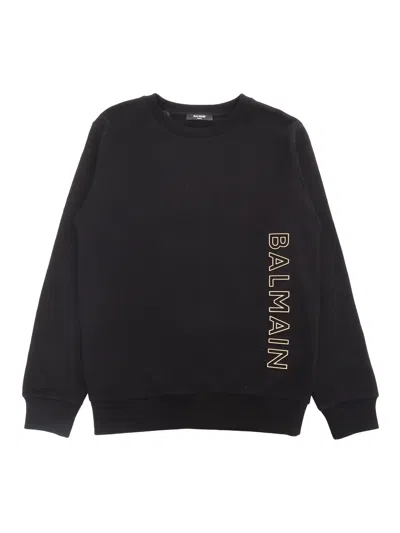 Balmain Kids' Black Sweatshirt