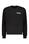 Balmain Logo-print Sweatshirt In Black