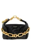 Balmain Black Sync Mini Shoulder Bag In Black