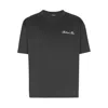 Balmain Logo Embroidered Crewneck T-shirt In Black