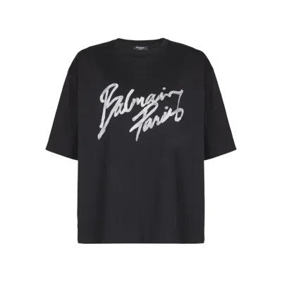 Balmain Black Tops Women