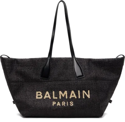 Balmain Black Track Tote