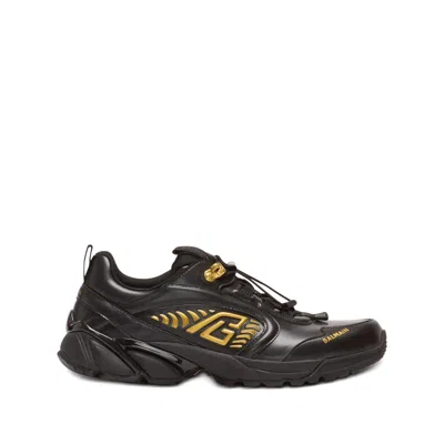 Balmain Black Trainers - Low-tops Men