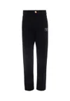 Balmain Black Trousers For Boy With Logo In Black