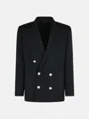 Balmain Black Virgin Wool Blazer