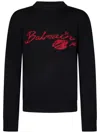Balmain Suéter Cuello Redondo - Rojo In Black