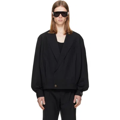 Balmain Black Wool 2-button Jacket