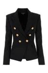 Balmain Spencer Cropped Cotton Jacket