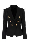 Balmain Black Wool Blazer