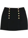 Balmain Virgin Wool Skirt
