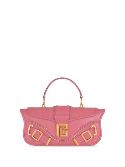 Balmain Blaze Crossbody Bag In Pink