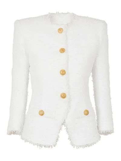 Balmain Blazer - Blanco In White