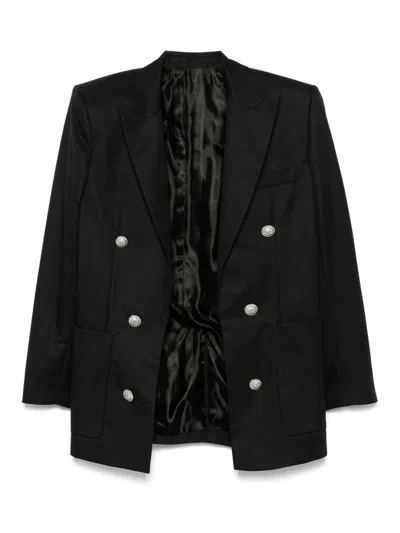 BALMAIN BLAZER - NEGRO