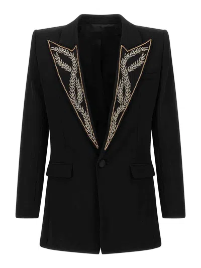 BALMAIN BLAZER - NEGRO