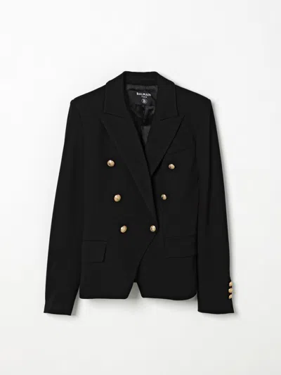 BALMAIN BLAZER BALMAIN KIDS COLOR BLACK,G56884002