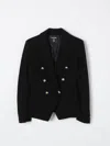 BALMAIN BLAZER BALMAIN KIDS COLOR BLACK,F80248002